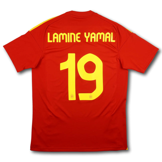 Spanien 2024 Trikot heim EM-Sieger - LAMINE YAMAL #19 - 9/10 - [M]