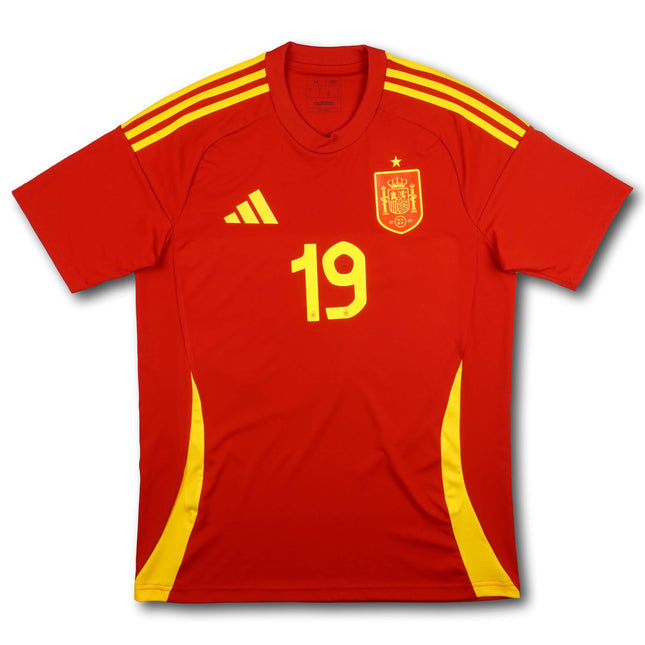 Spanien 2024 Trikot heim EM-Sieger - LAMINE YAMAL #19 - 9/10 - [M]