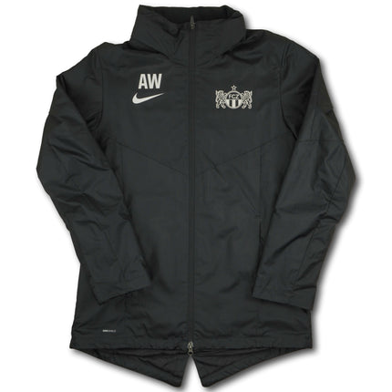 FC Zürich 2021 Jacket windbreaker Player Issue mit Kapuze - 9/10 - [L]
