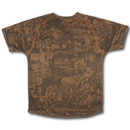 FC St. Pauli 2010-11 Trikot heim - 100-Jahre Jubiläum & beidseitig tragbar - 7/10 - [M]