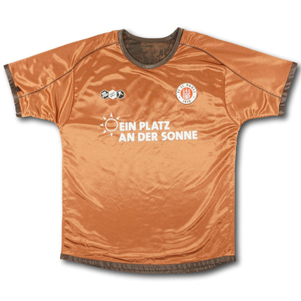 FC St. Pauli 2010-11 Trikot heim - 100-Jahre Jubiläum & beidseitig tragbar - 7/10 - [M]