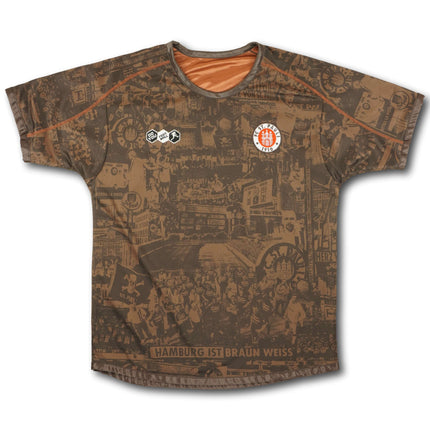 FC St. Pauli 2010-11 Trikot heim inkl. Hose - 100-Jahre Jubiläum & beidseitig tragbar - 7/10 - [M]