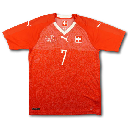 Schweiz 2018 Trikot heim - EMBOLO #7 - 5/10 - [M]