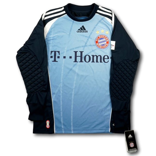 FC Bayern München 2007-08 Trikot torhüter Meistersaison - L/S - KAHN #1 - 7/10 - [Kids XL]