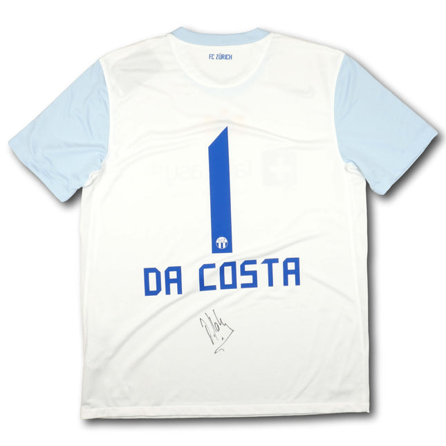 FC Zürich 2012-13 Trikot heim signiert - DA COSTA #1 - 9/10 - [L]