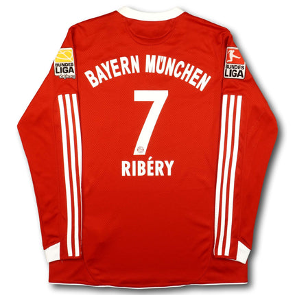 FC Bayern München 2009-10 Trikot heim Double-Sieger - L/S - RIBÉRY #7 - 7/10 - [Kids XL]