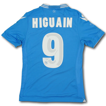 SSC Napoli 2013-14 Heim Macron M HIGUAIN #9