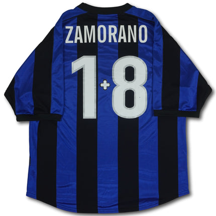 Inter Mailand 1999-00 heim XL ZAMORANO #18 vintage Nike
