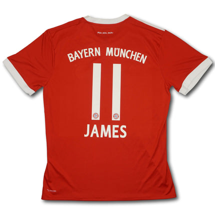FC Bayern München 2017-18 heim M JAMES #11 adidas