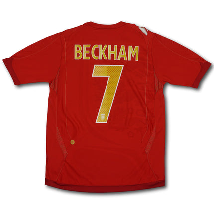 England 2006 auswärts M BECKHAM #7 Umbro