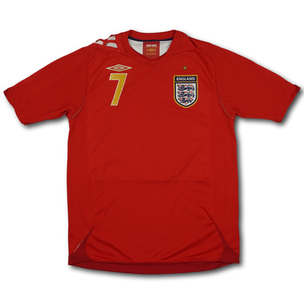 England 2006 auswärts M BECKHAM #7 Umbro