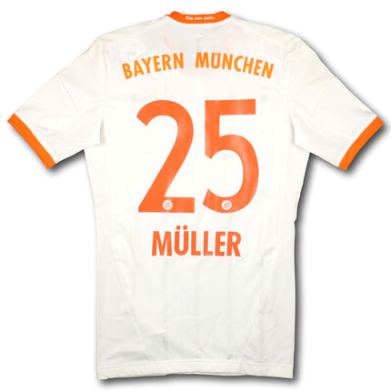 FC Bayern München 2012-13 Trikot auswärts Player Specs Triple-Saison - MÜLLER #25 - 9/10 - [L]