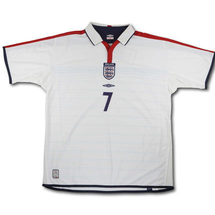 England 2004 Trikot heim - Beckham #7 - 9/10 - [XXL]