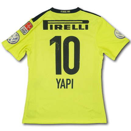 FC Basel 2009-11 auswärts L YAPI #10 Nike