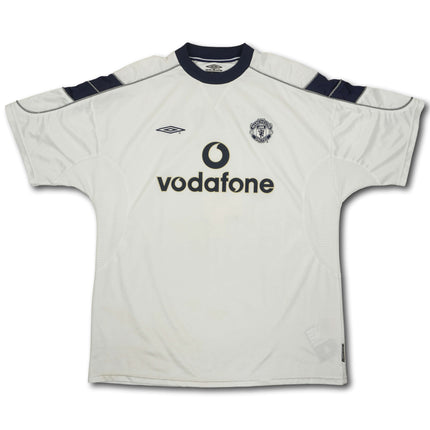 Manchester United 2000-01 auswärts XL VERON #4 vintage Umbro