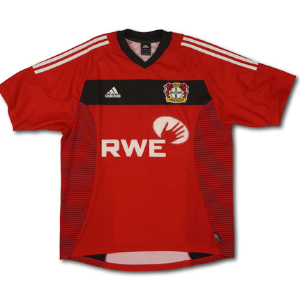 Bayer Leverkusen 2002-04 heim L vintage adidas