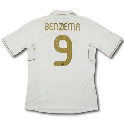 Real Madrid 2011-12 heim L BENZEMA #9 adidas