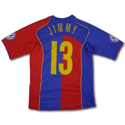 FC Basel 2004-05 heim M JIMMY #13 vintage Nike