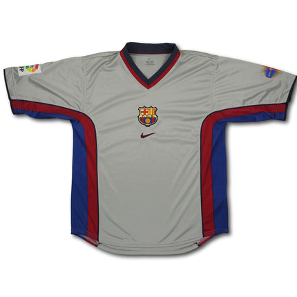 FC Barcelona 2000-01 auswärts L vintage Nike