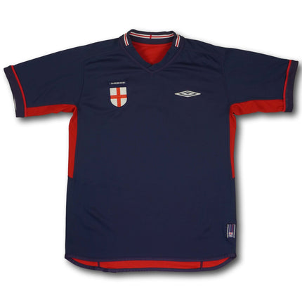 England 2002-04 Trikot auswärts   - BECKHAM #7 - [M]