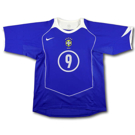 Brasilien 2004 Trikot auswärts - RONALDO #9 - 9/10 - [M]