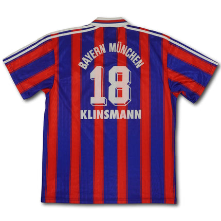 FC Bayern München 1995-97 heim XL KLINSMANN #18 vintage adidas