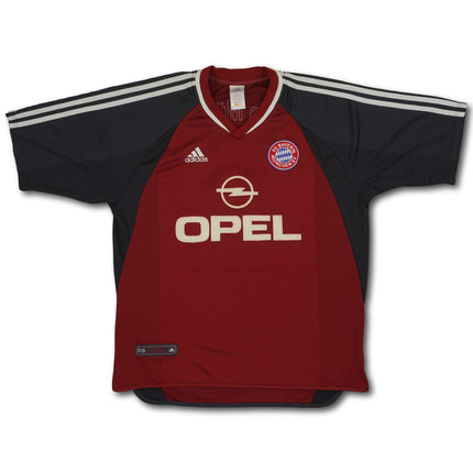 FC Bayern München 2001-02 heim L SCHOLL #7 vintage adidas