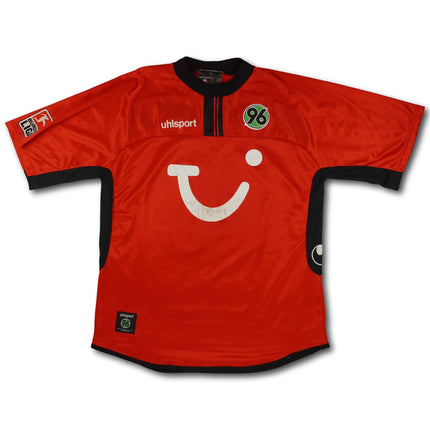 Hannover 96 2002-03 Trikot heim signiert - Bobic #13 - 5/10 - [XL]