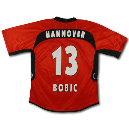 Hannover 96 2002-03 Trikot heim signiert - Bobic #13 - 5/10 - [XL]