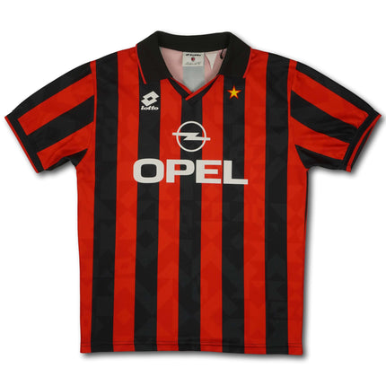 AC Milan 1994-95 heim XL BAGGIO #18 vintage Lotto