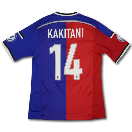 FC Basel 2014-15 heim M KAKITANI #14 signiert adidas