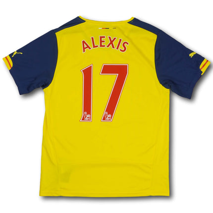 FC Arsenal 2014-15 Trikot auswärts   - ALEXIS #17 - 9/10 - [M]