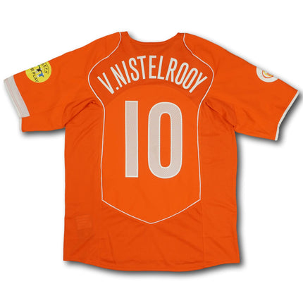 Niederlande 2004 Trikot heim   - V. NISTELROOY #10 - [L]