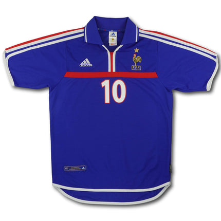 Frankreich 2000 Trikot heim Europameister - Zidane #10 - 9/10 - [S]