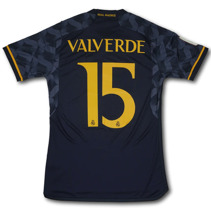 Real Madrid 2023-24 auswärts S (slim) VALVERDE #15 adidas