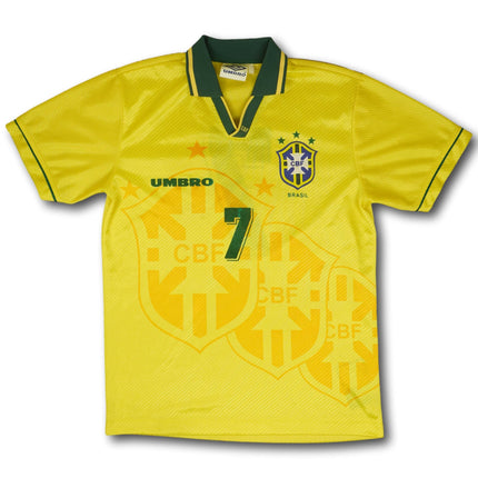 Brasilien 1994 heim M #7 vintage Umbro