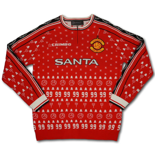 Manchester United 1999 ugly L TREBLE #99 classicfootballshirts