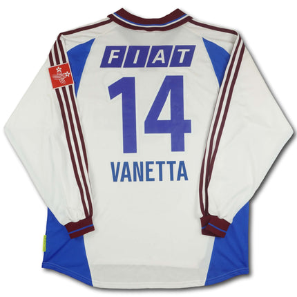 Servette FC 2000-01 Trikot auswärts Match Prepared - L/S - Vanetta #14 - 6/10 - [XL]