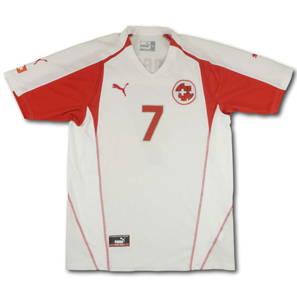 Schweiz 2004 Trikot auswärts Match Prepared - Cabanas #7 - 5/10 - [XL]
