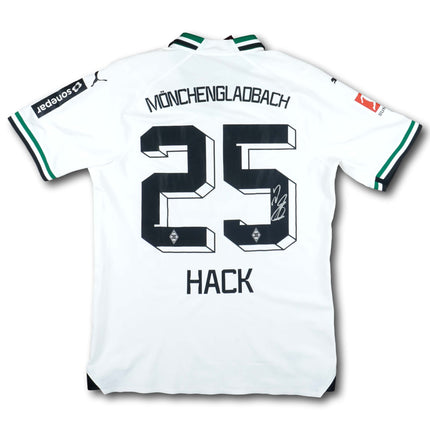 Borussia Mönchengladbach 2023-24 Trikot heim Match Worn signiert mit COA - 25 - 7/10 - [S]