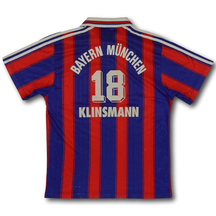 FC Bayern München 1995-97 Trikot heim - KLINSMANN #18 - 5/10 - [S]