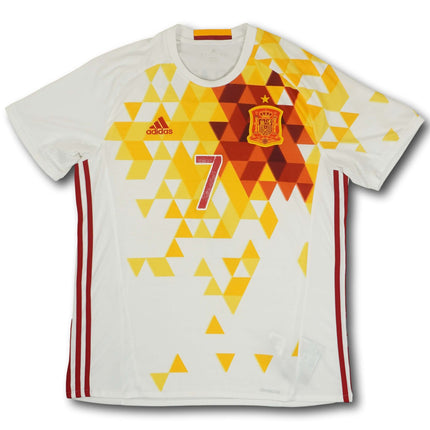 Spanien 2016 auswärts L MORATA #7 adidas