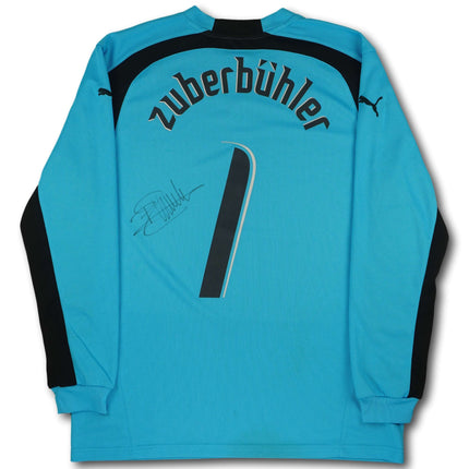 Schweiz 2006 Trikot torhüter signiert - L/S - Zuberbühler #1 - 7/10 - [L]