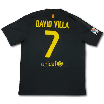 FC Barcelona 2011-12 Trikot auswärts - Villa #7 - 9/10 - [XL]