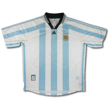 Argentinien 1998 Trikot heim - Batistuta #9 - 7/10 - [XXL]