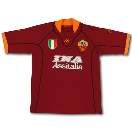 AS Roma 2001-02 Trikot heim - 6/10 - [Kids L]