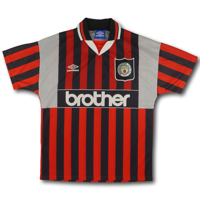 Manchester City 1994-96 Trikot auswärts - #8 - 8/10 - [M]