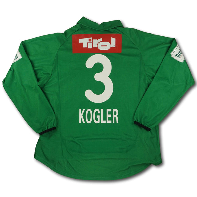 FC Wacker Innsbruck 2001-02 Trikot heim Meistersaison - Kogler #3 - 6/10 - [L]