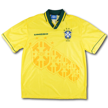 Brasilien 1994 Trikot heim WM-Sieger - 9/10 - [L]