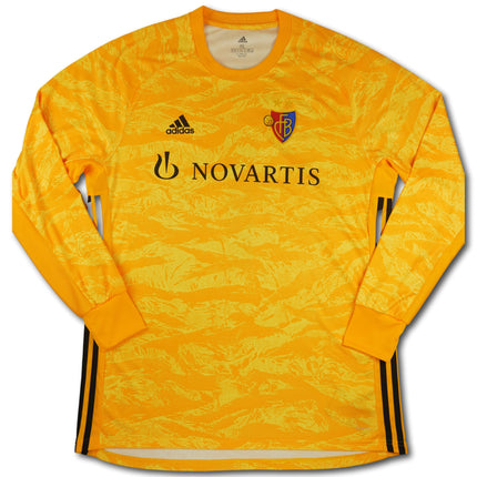 FC Basel 2019-20 Trikot torhüter - L/S - Omlin #1 - 9/10 - [XL]